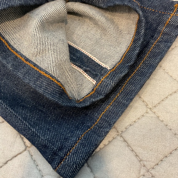 Corridor Men’s Blue Slim Straight Selvedge Jeans - Picture 6 of 6